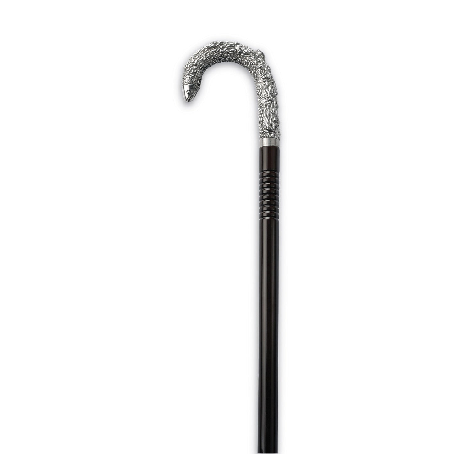 Walking Stick - Salmon A (Walnut Gloss)