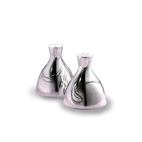 Salt & Pepper Shaker - Bell (Partial Gilt)